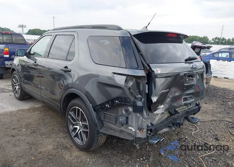 2018 Ford Explorer Sport из США, поврежденный, VIN 1FM5K8GT5JGC56847